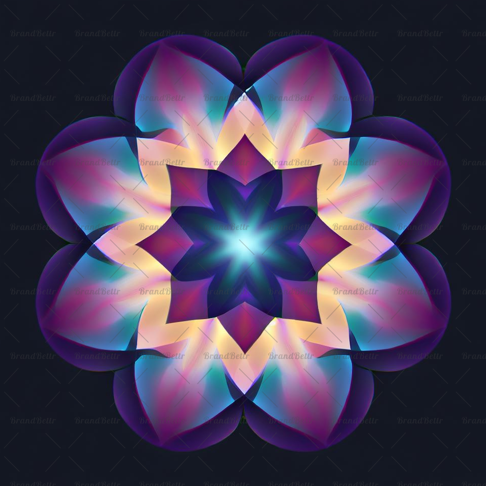 Abstraktes Kaleidoskop